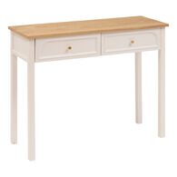 Consola MOHEA con 2 cajones beige