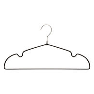 Set de 20 perchas negras 21cm