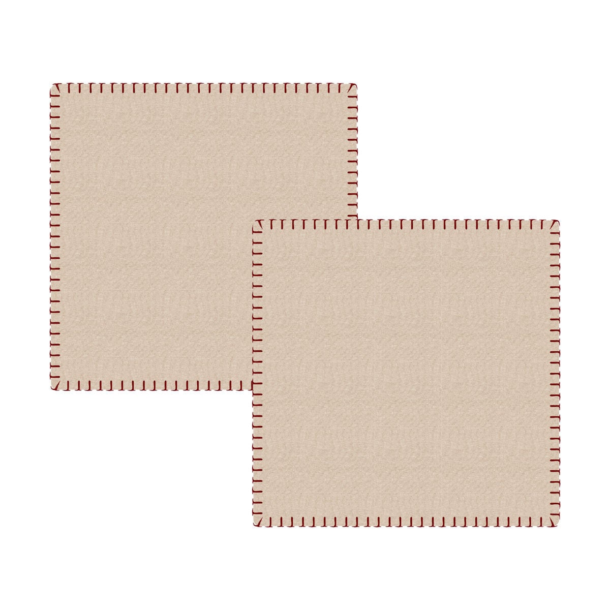 Conjunto de 2 guardanapos DOLOMITES DREAM bege 30x30cm, , large