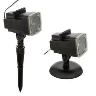 Proyector luminoso exterior c/4 imágenes navideñas