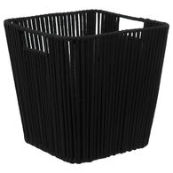 Cesto de almacenaje wc negro