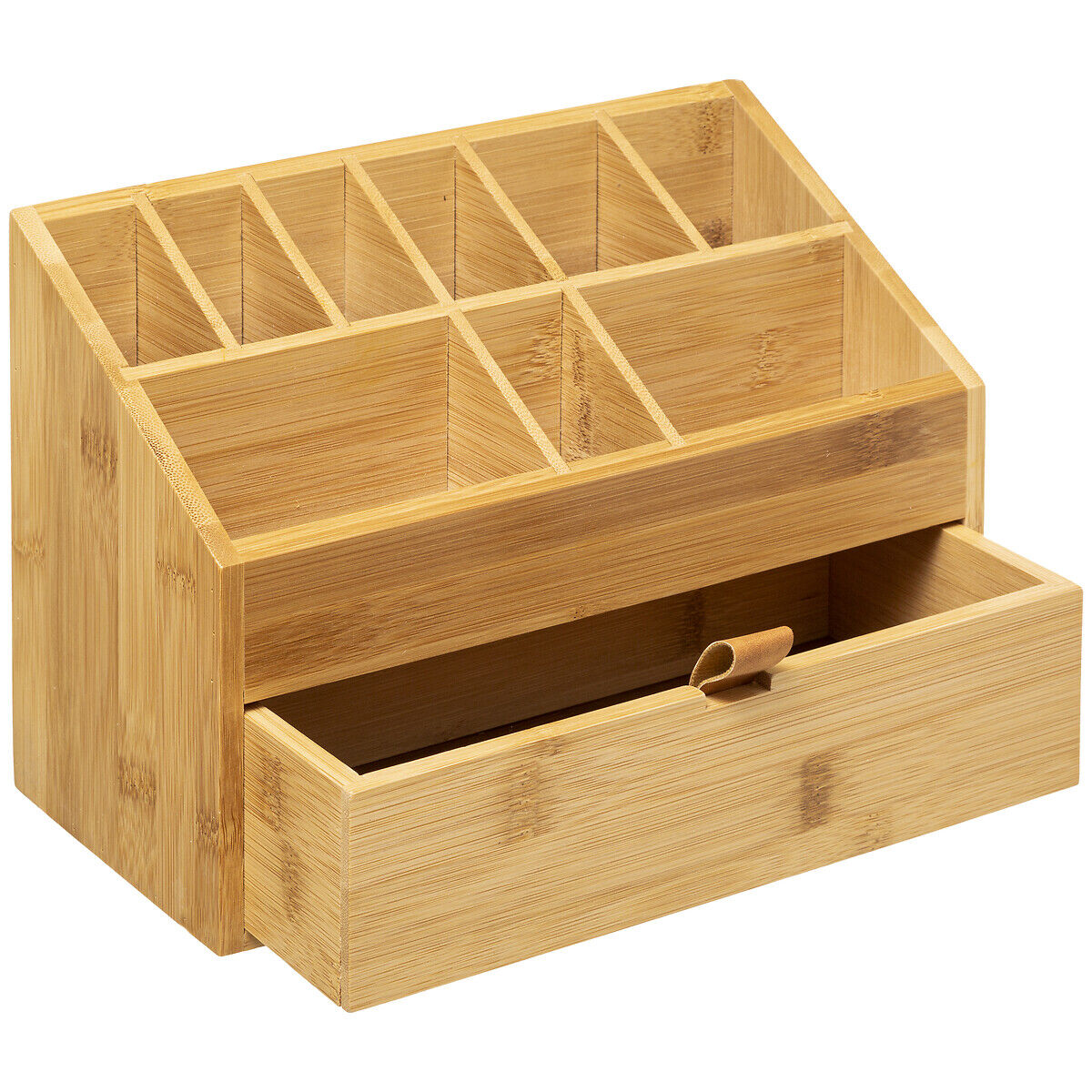 Organizador wc com puxador de Bambu, , large