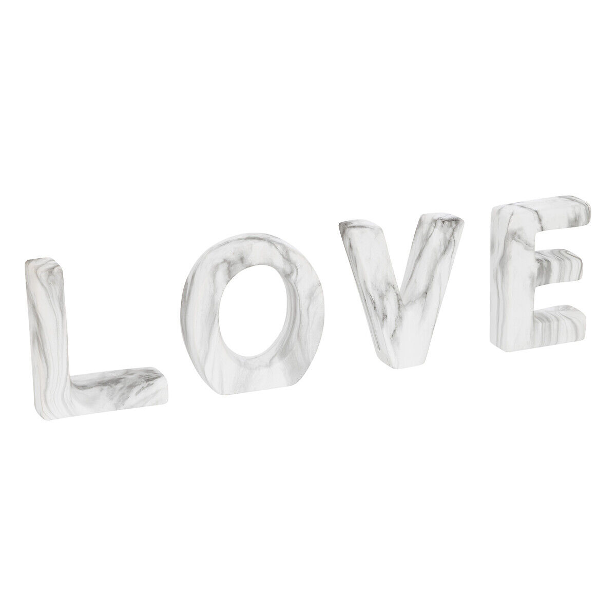 Decoração love OLEN efeito mármore em cerâmica, , large