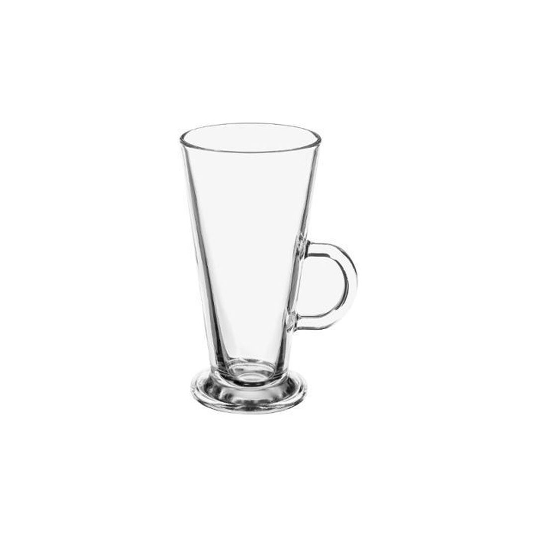 Glass cup MAZAGRAN with handle, , large
