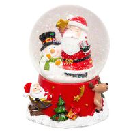 Globo Navide&ntilde;o Con Nieve 