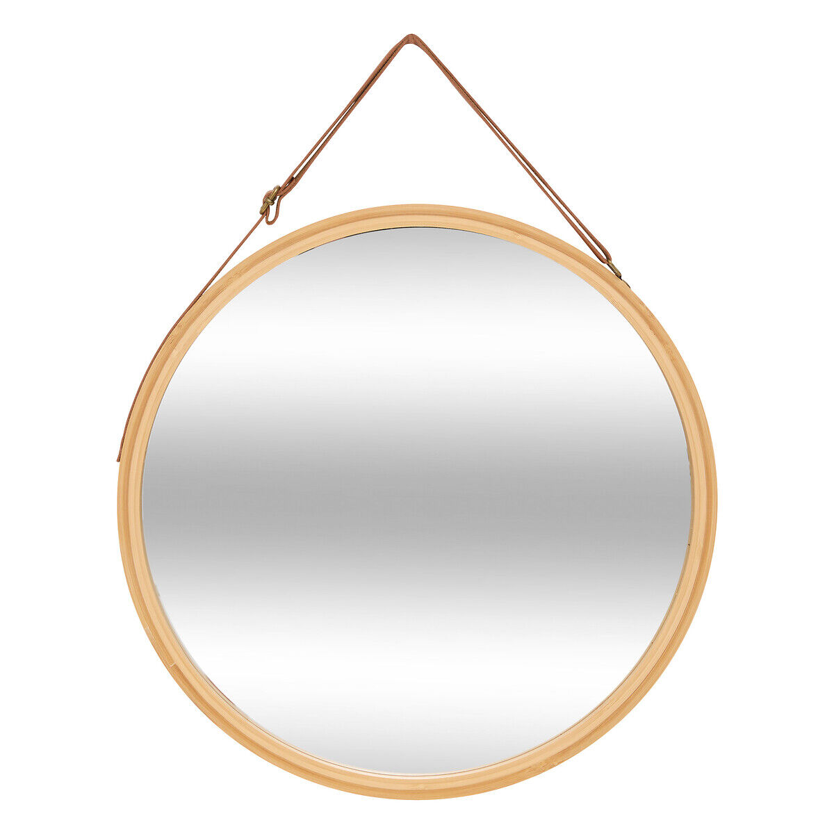 Espelho de parede wc bambu 38cm, , large