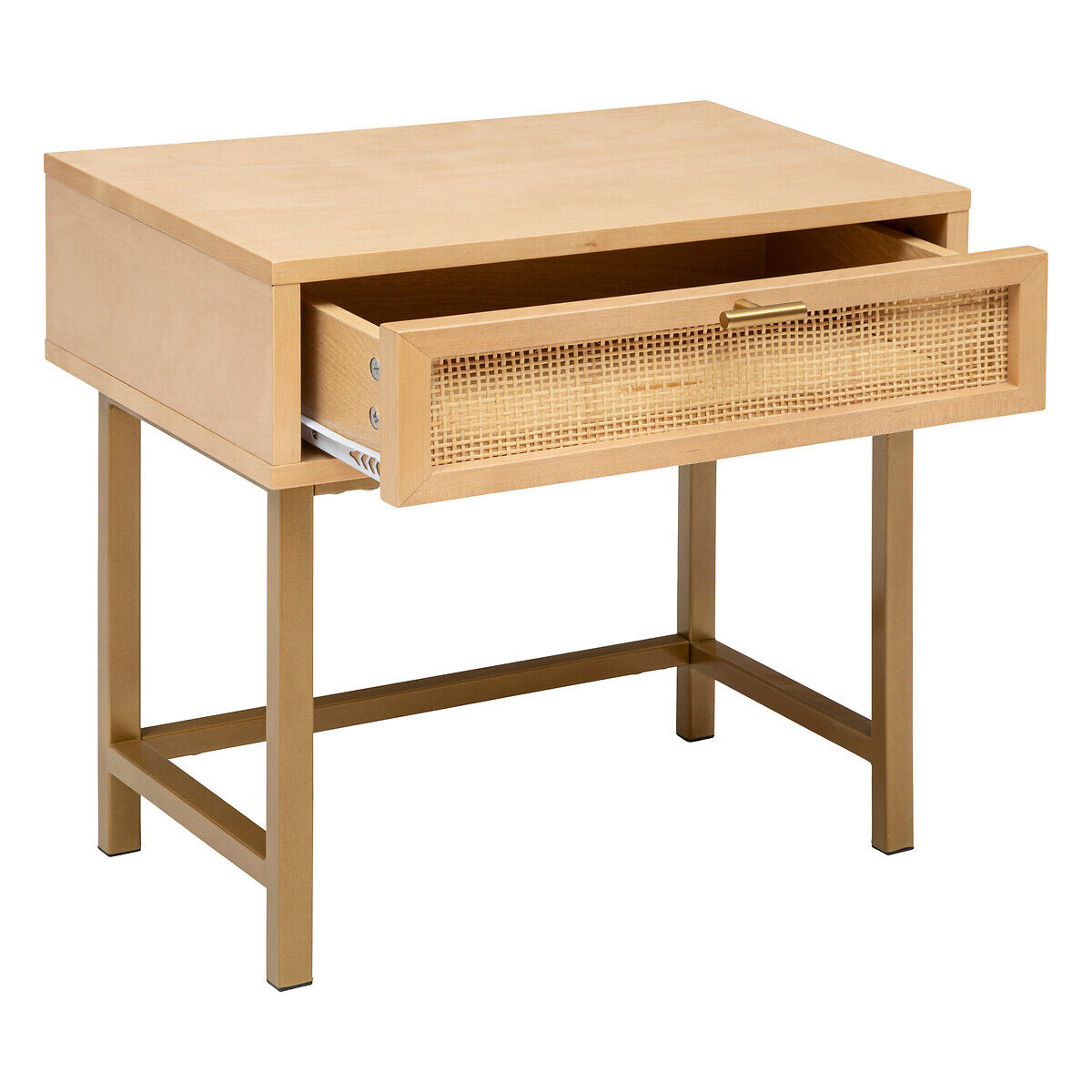 Mesa de cabeceira RAYO bege, , large