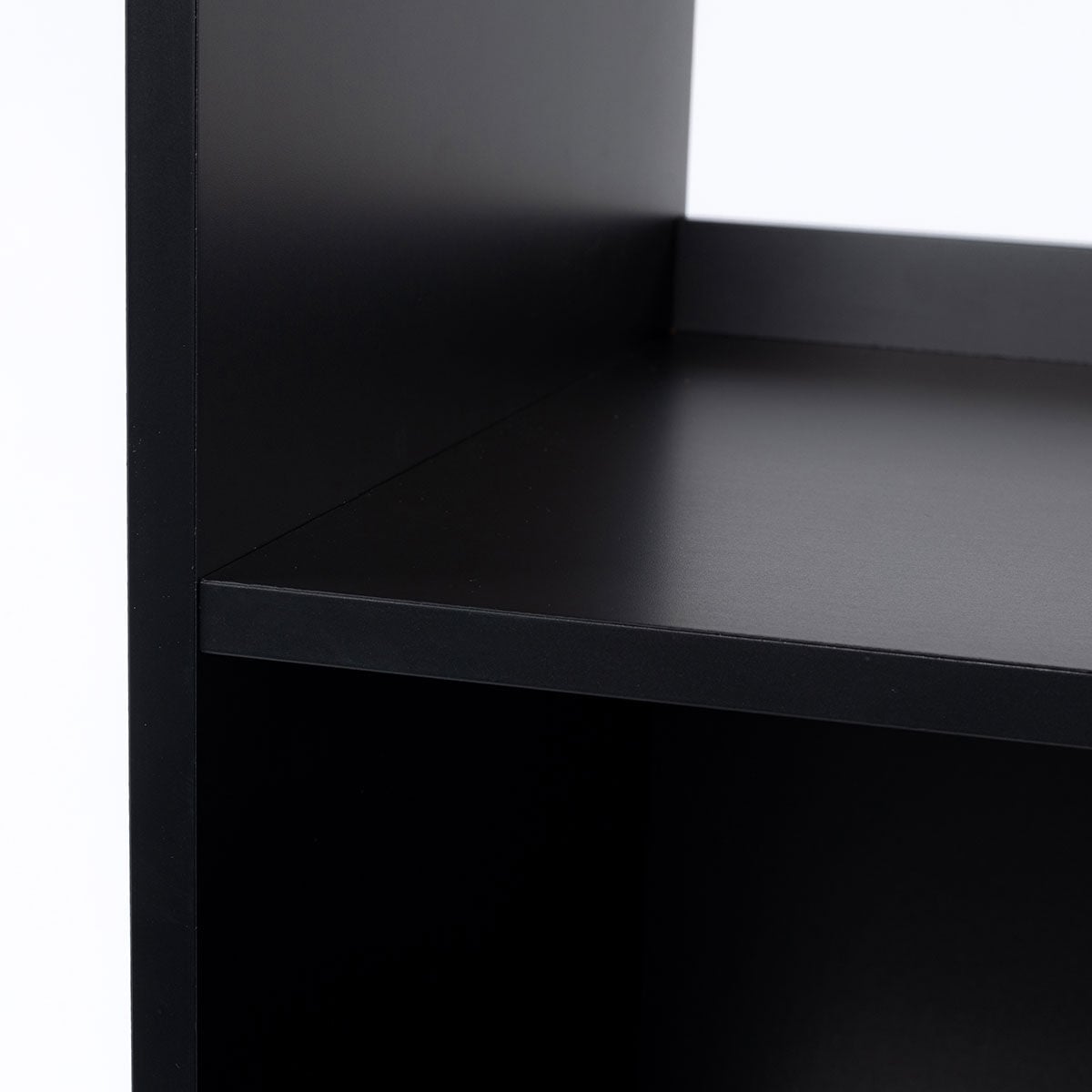Estantería TEDY negro 2 puertas mdf e metal 170cm, , large