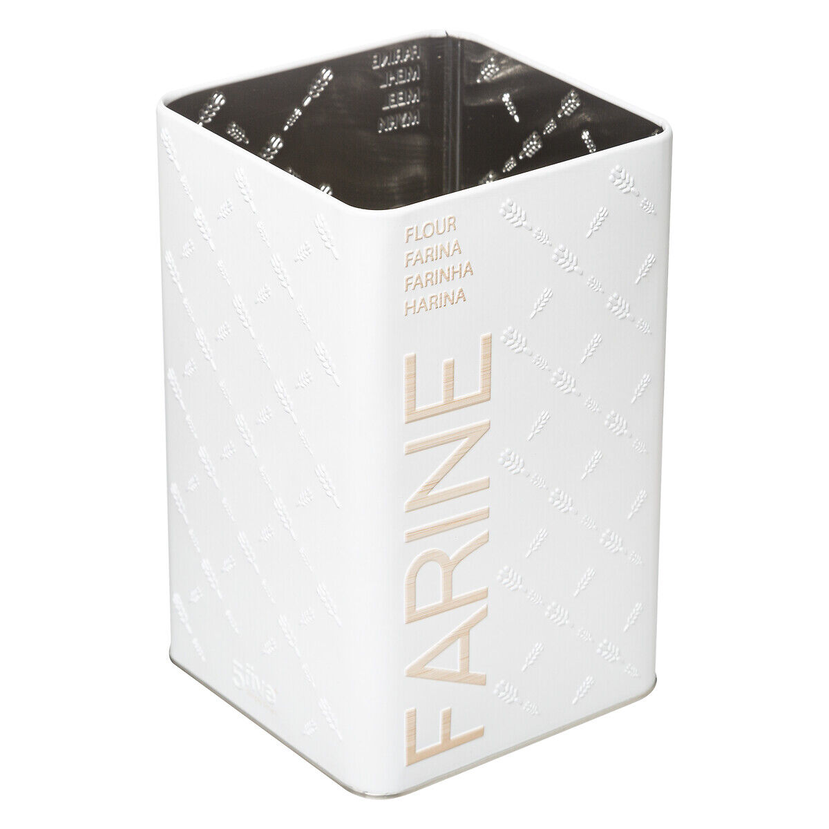 Caixa para farinha em metal 1kg, , large