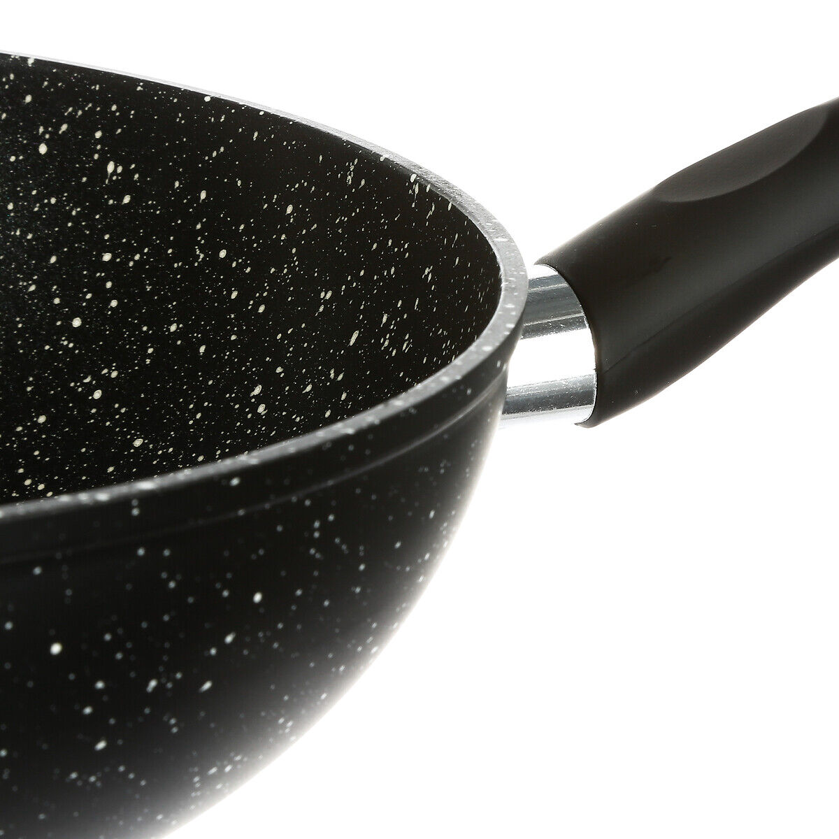 Wok de alumínio efeito pedra CARACTÈRE 28cm, , large