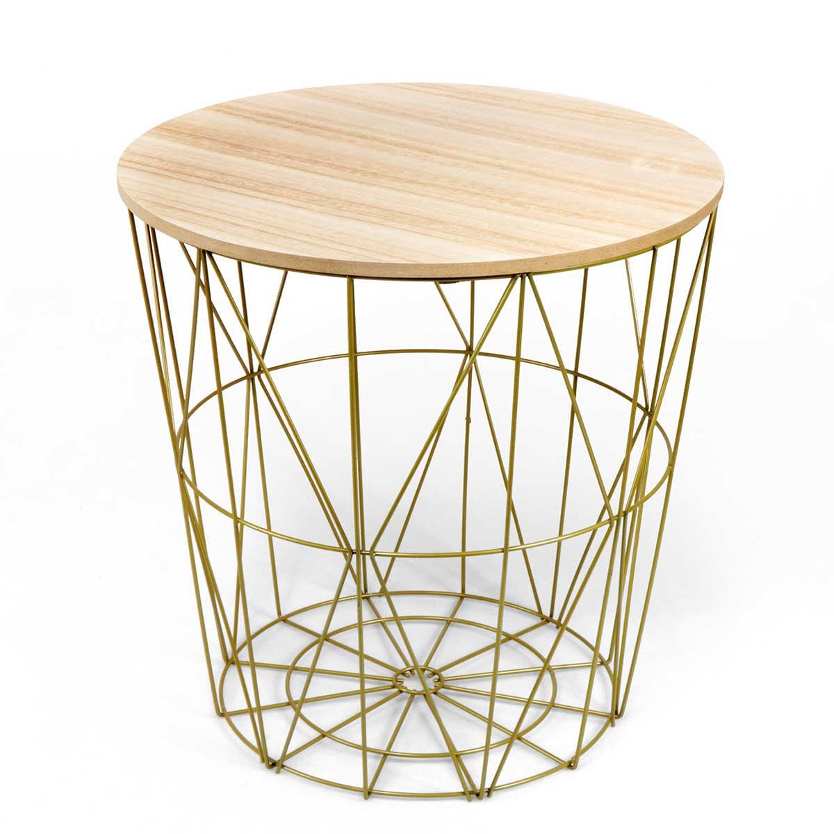 Mesa Auxiliar Kumi Mdf Metal 40x41Cm, , large