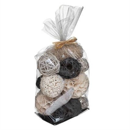 Bolas decorativas cinza, , large