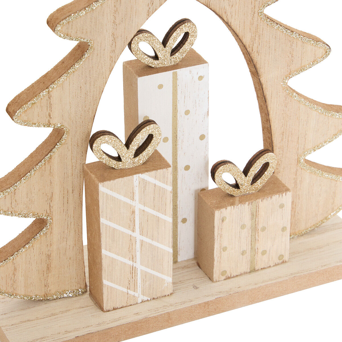 Decoração natalicia com árvore de natal 21cm, , large