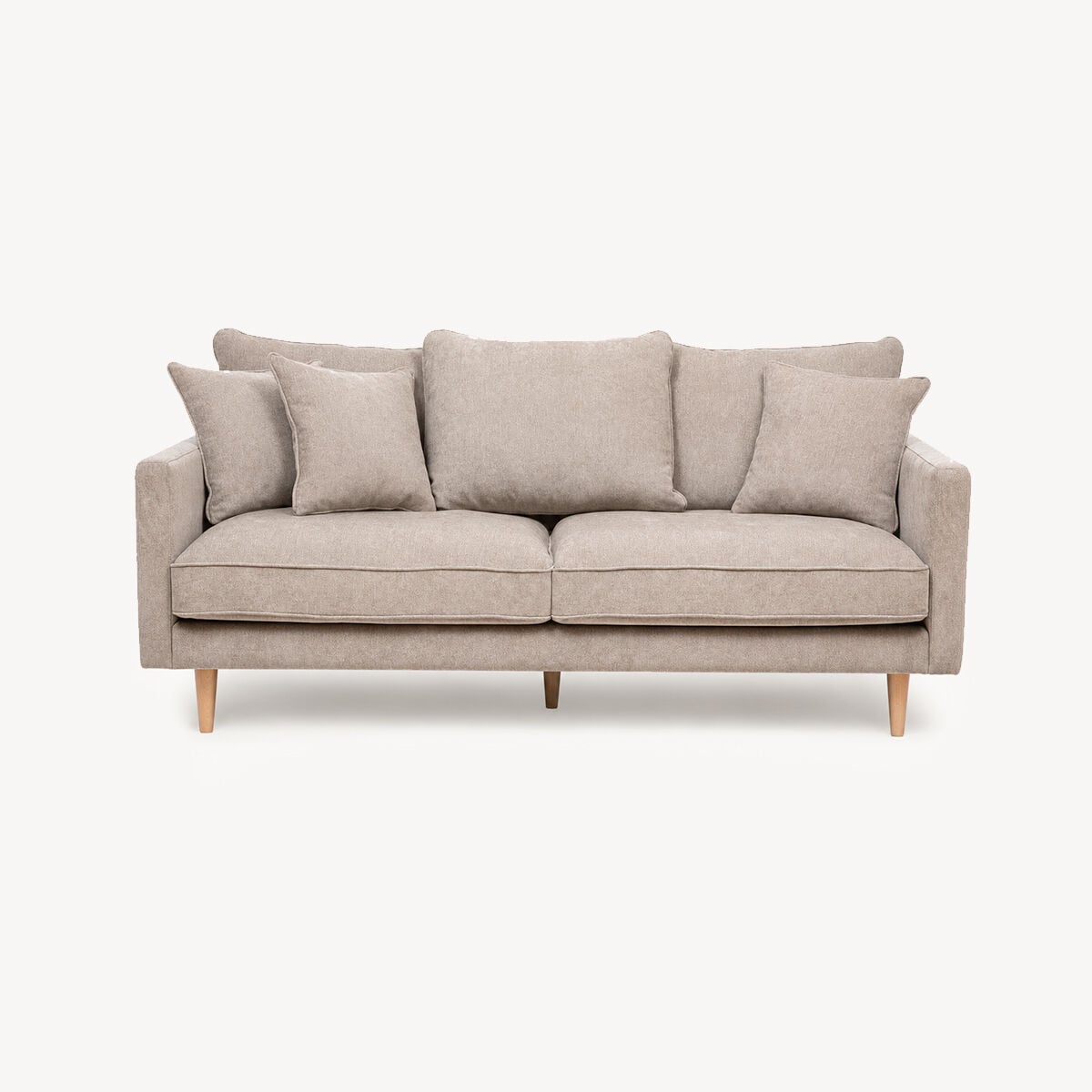Sofá CANDICE verde escuro de veludo 194cm, , large