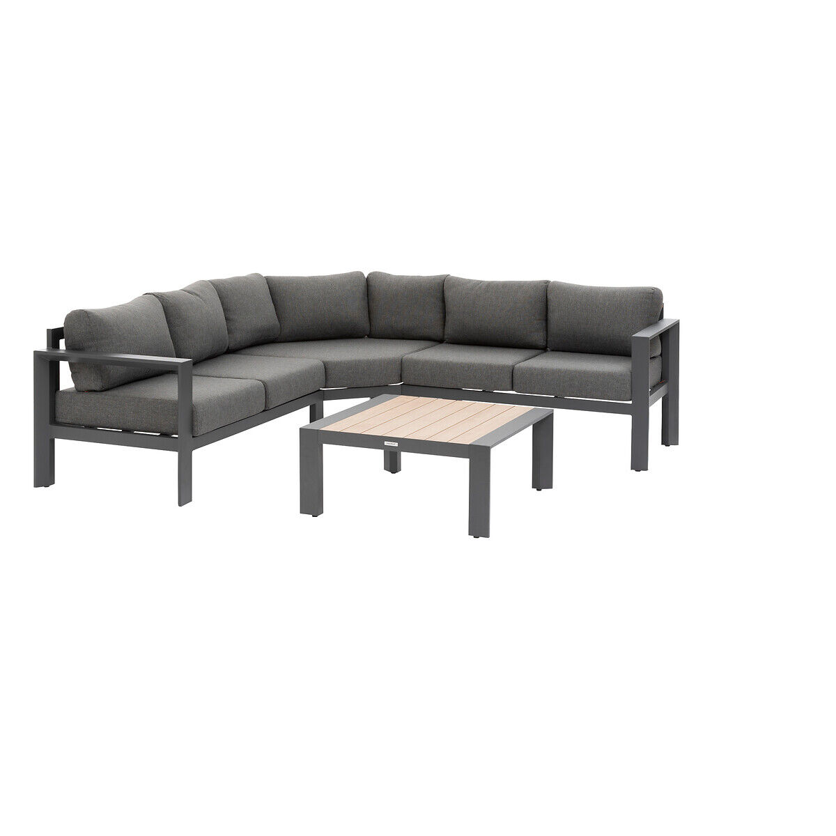 Conjunto de jardim ângulo ÉVASION cinza escuro, , large