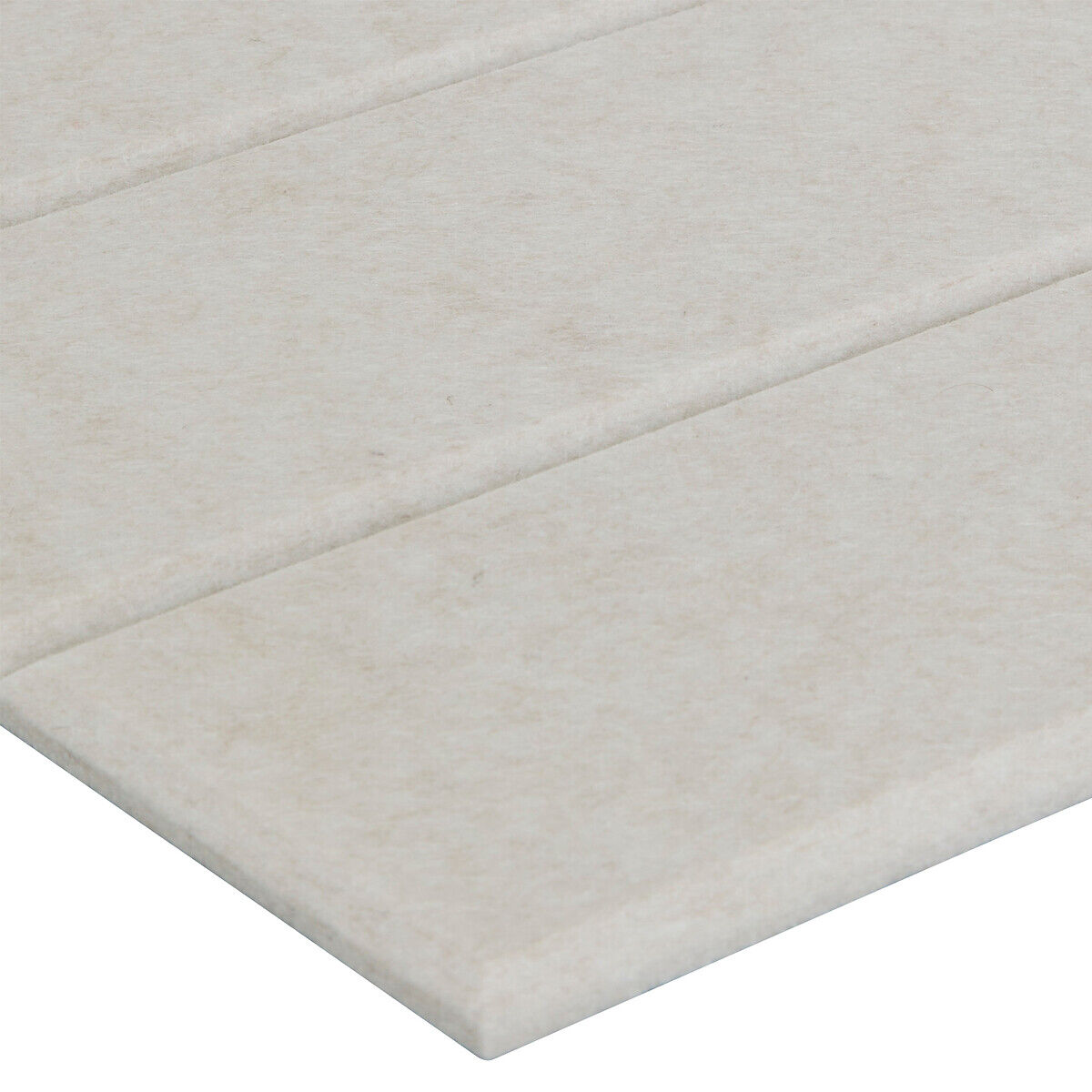 Conjunto de 3 painéis decorativos feltro cinza 30x30cm, , large
