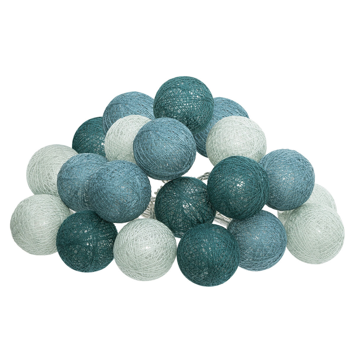 Grinalda 20 LED azul e verde 435cm, , large