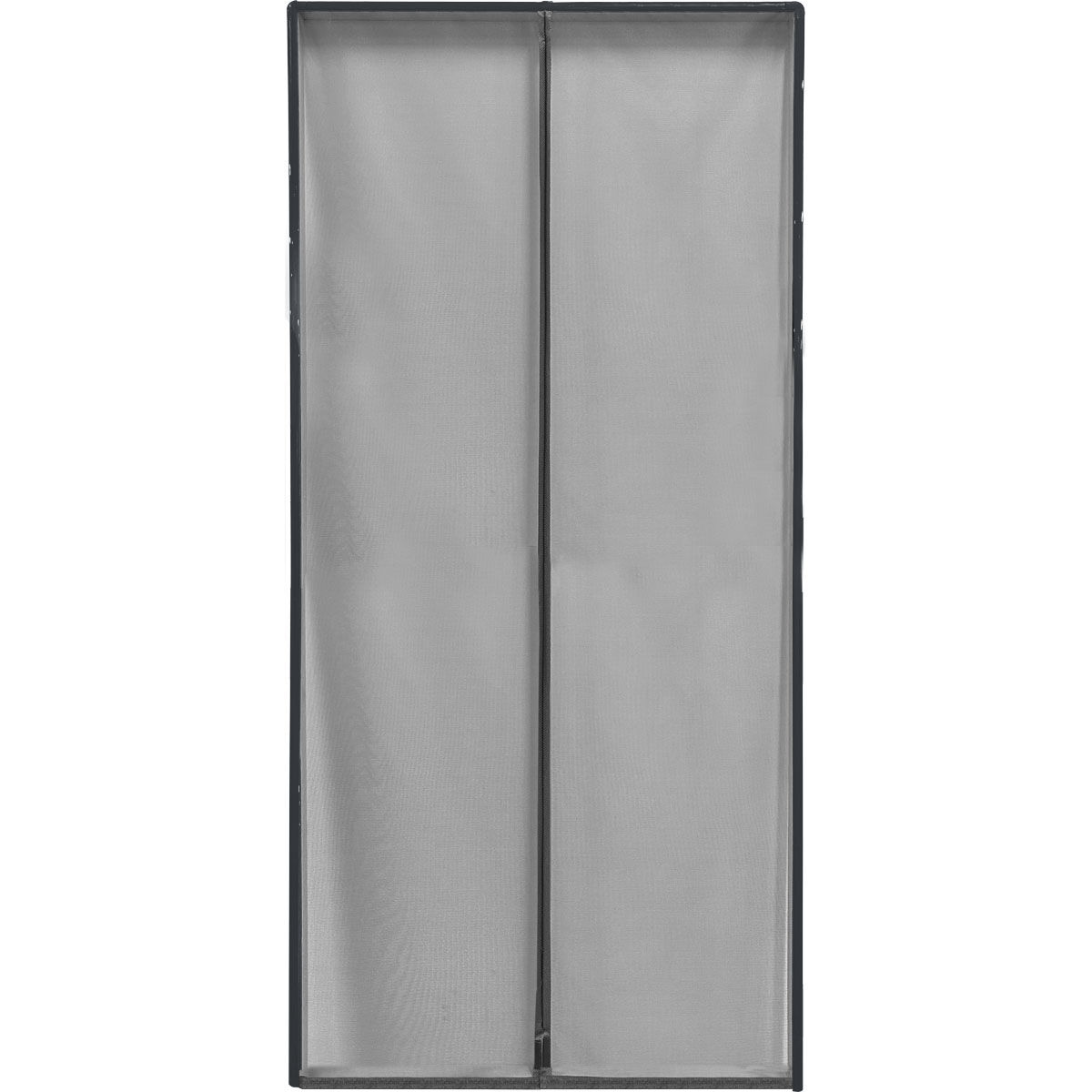 Mosquiteiro magnético cinza com moldura 100x220cm, , large