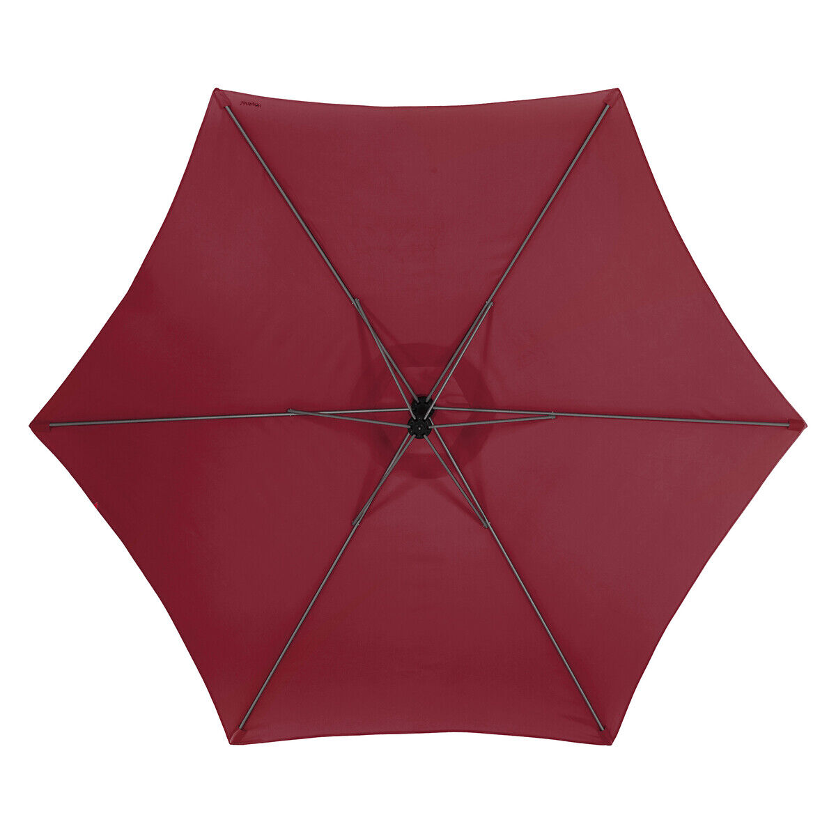 Guarda-sol descentredo MANOA bordeaux 2,40x3m, , large
