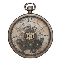Reloj mec&aacute;nico GOUSS marr&oacute;n 27cm