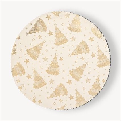 Individual de mesa branco em veludo 38cm, , large