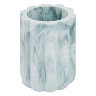 Vaso de lavabo MARBY blanco de poliresina