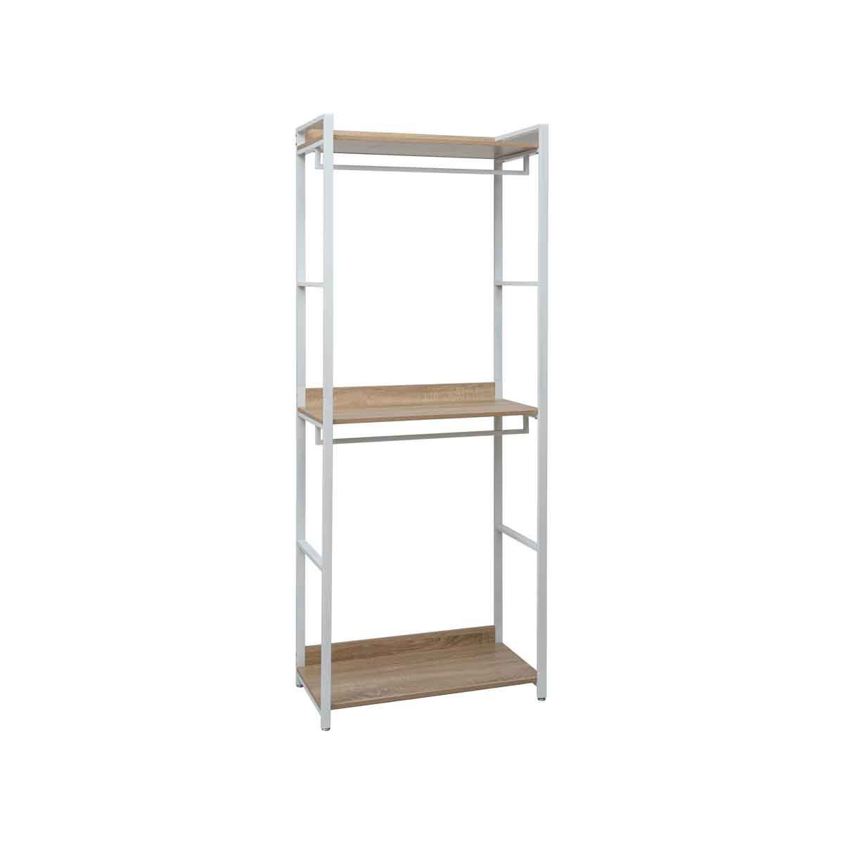 Roupeiro LAUREN branco em metal 200cm, , large