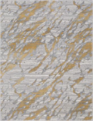 Tapete VIQI waves amarelo 200x285cm, , large
