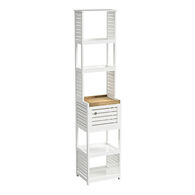 Mueble alto wc con 1 puerta RIO blanco