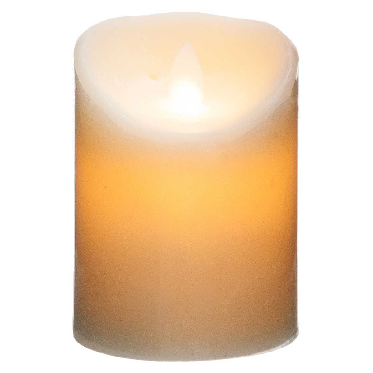 Vela led branca 14,5x10cm, , large