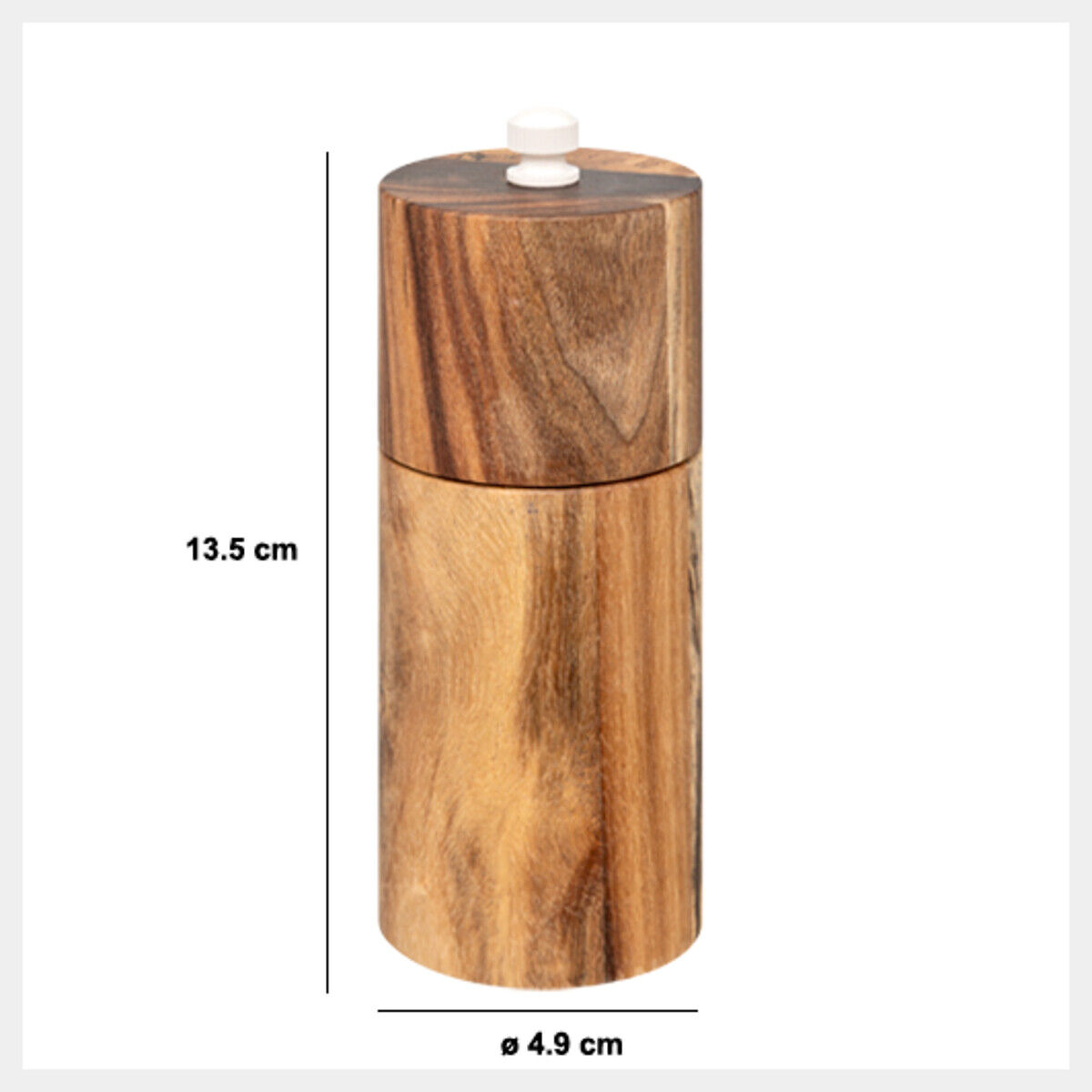 Moinho de especiarias HARMONY castanho, , large