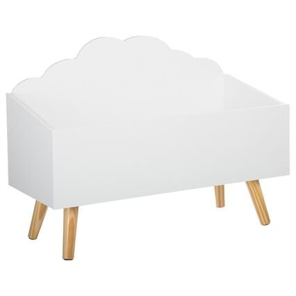 Caja De Juguetes De Mdf Nube 58x45x28Cm, , large
