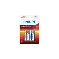 Juego de 4 pilas alcalinas Philips Power Life LR03