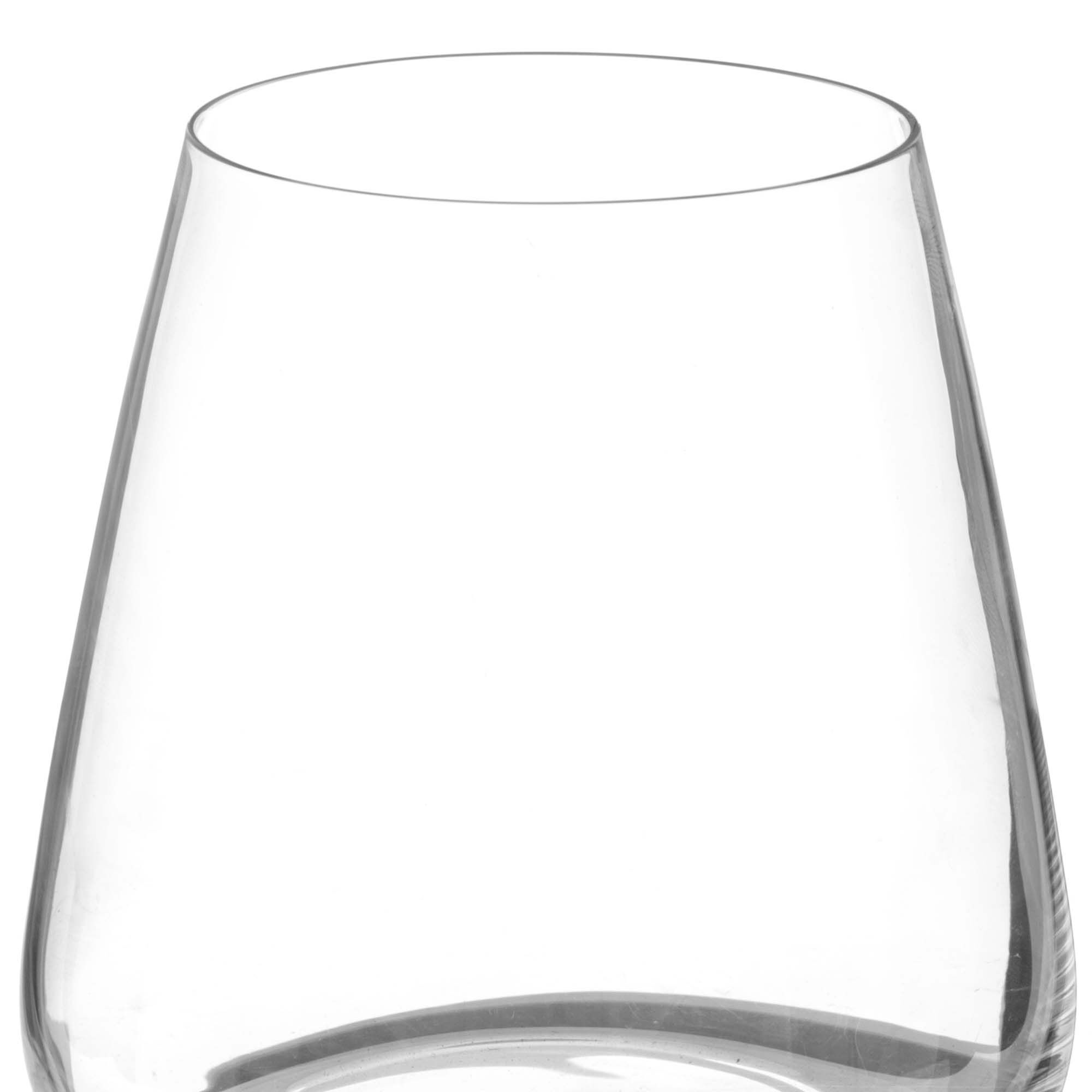 Copo de água SELENGA sem pé em vidro CRISTALINO 43cl, , large