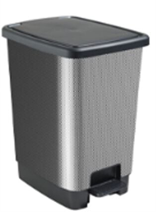 Cubo De Basura Carbono Cover Con Pedal, , large