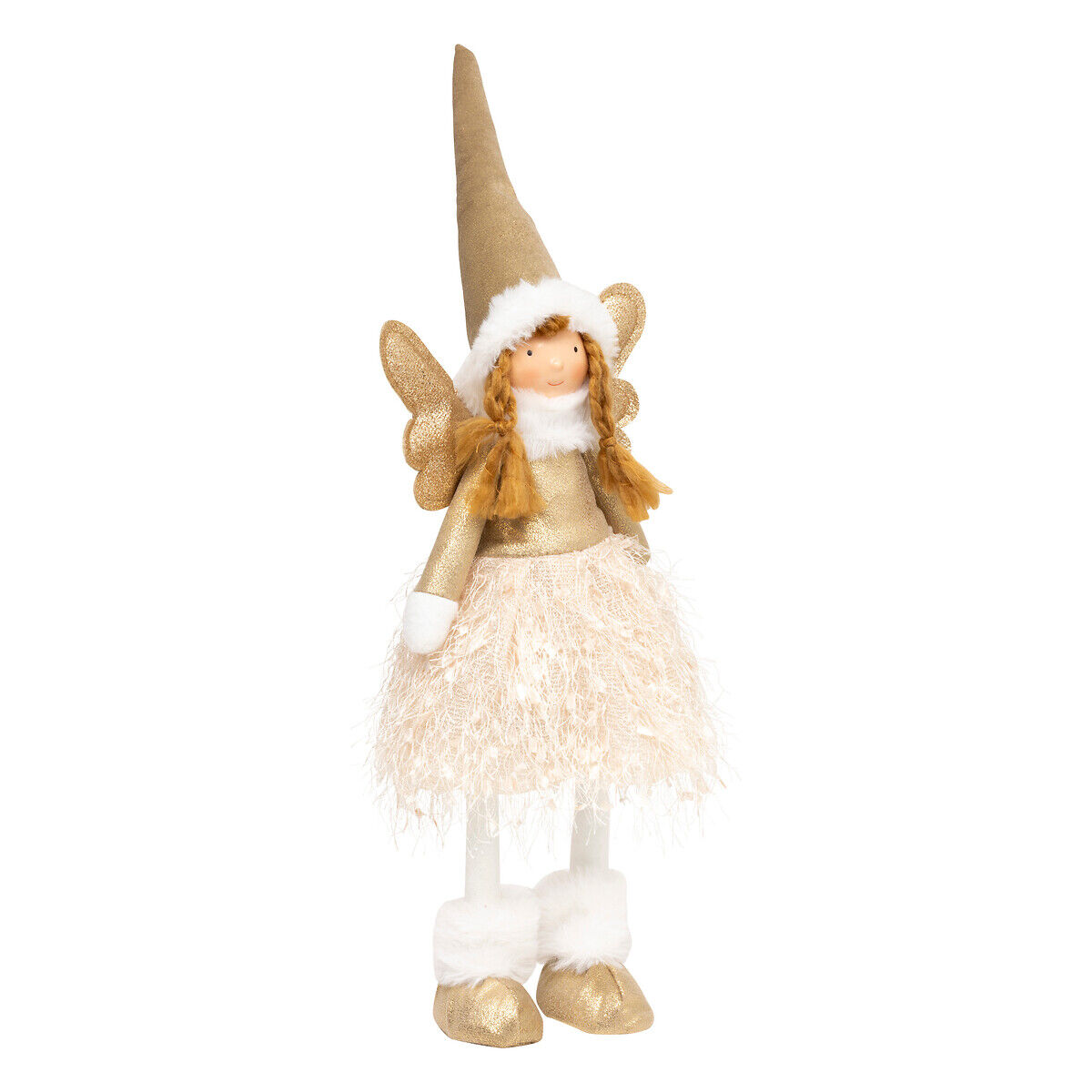 Figura de fada rose com gorro 48cm, , large