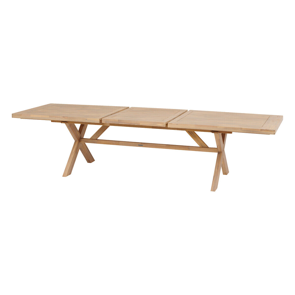 Mesa extensível Xenia em madeira acácia, , large