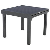 Mesa Extens&iacute;vel Piazza Cinza Graphite 90-180cm