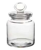 FRASCO VIDRO C/TAMPA