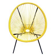 Silla CANOAS amarilla