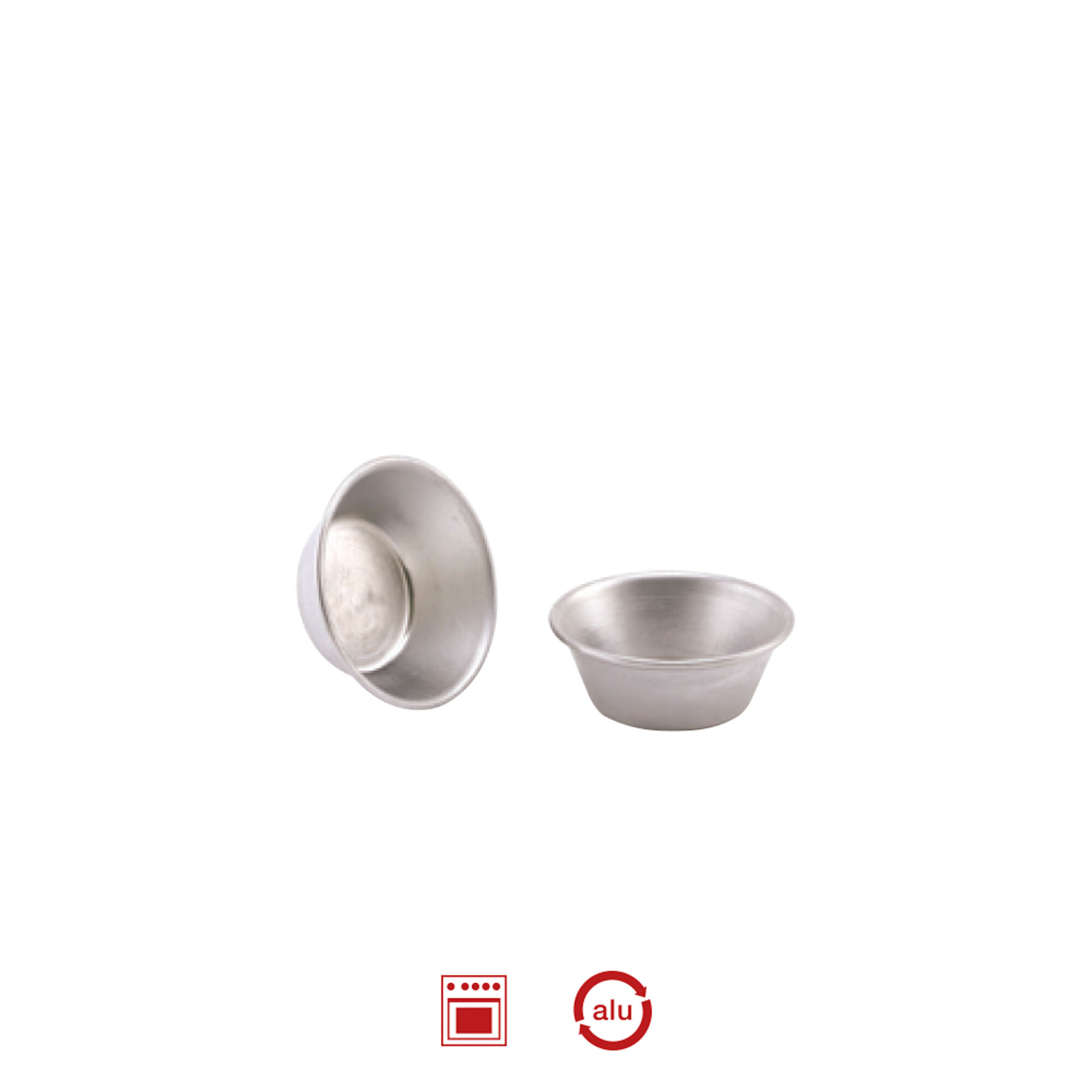 Conjunto de 6 formas de queques, , large