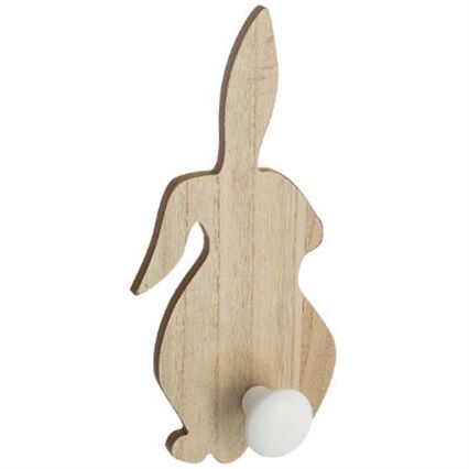 Cabide decorativo coelho em mdf, , large
