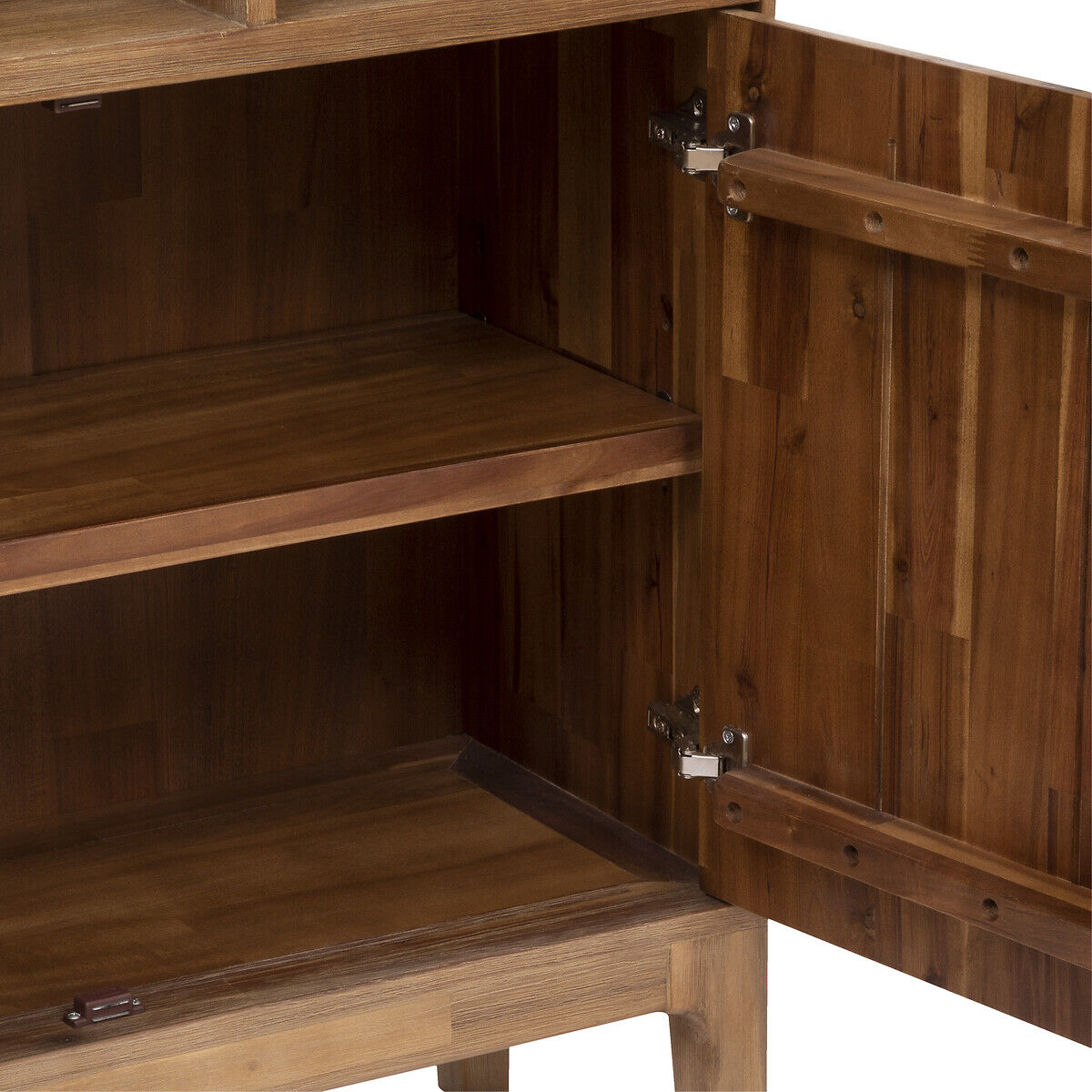 Estante SABOR castanho em mdf com 2 portas 190cm, , large