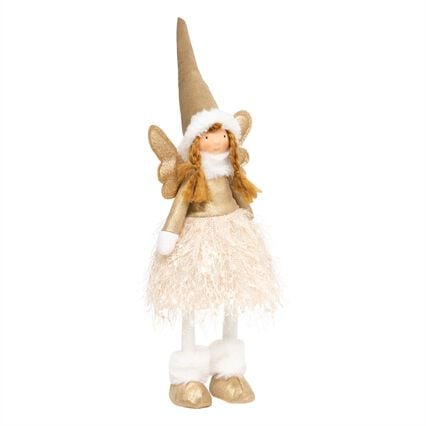 Figura de fada rose com gorro 48cm, , large