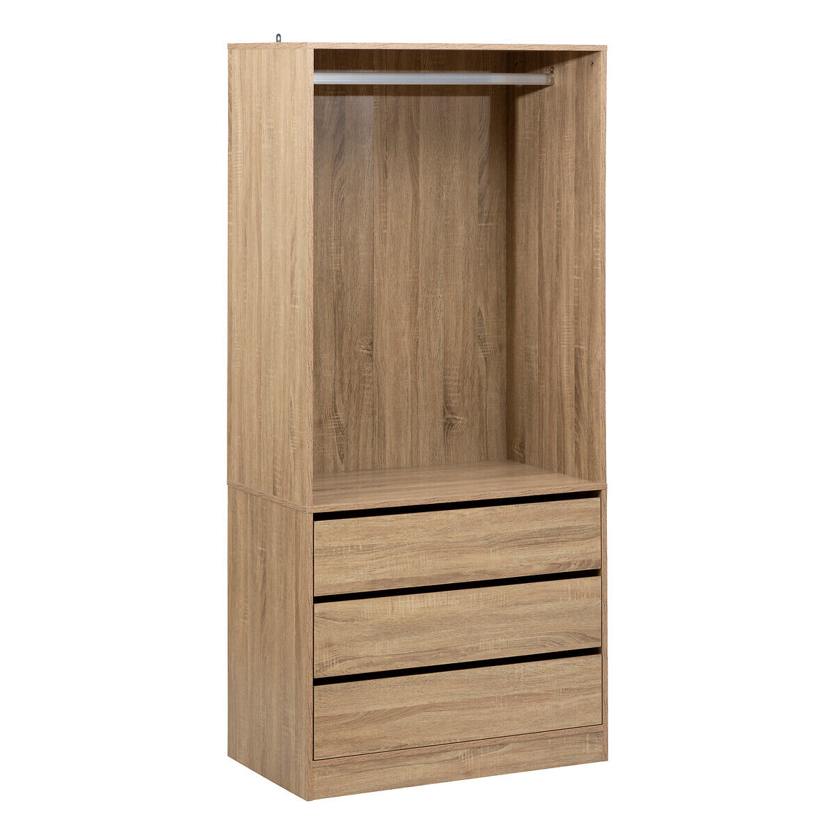 Roupeiro com 3 gavetas em mdf DOLO, , large