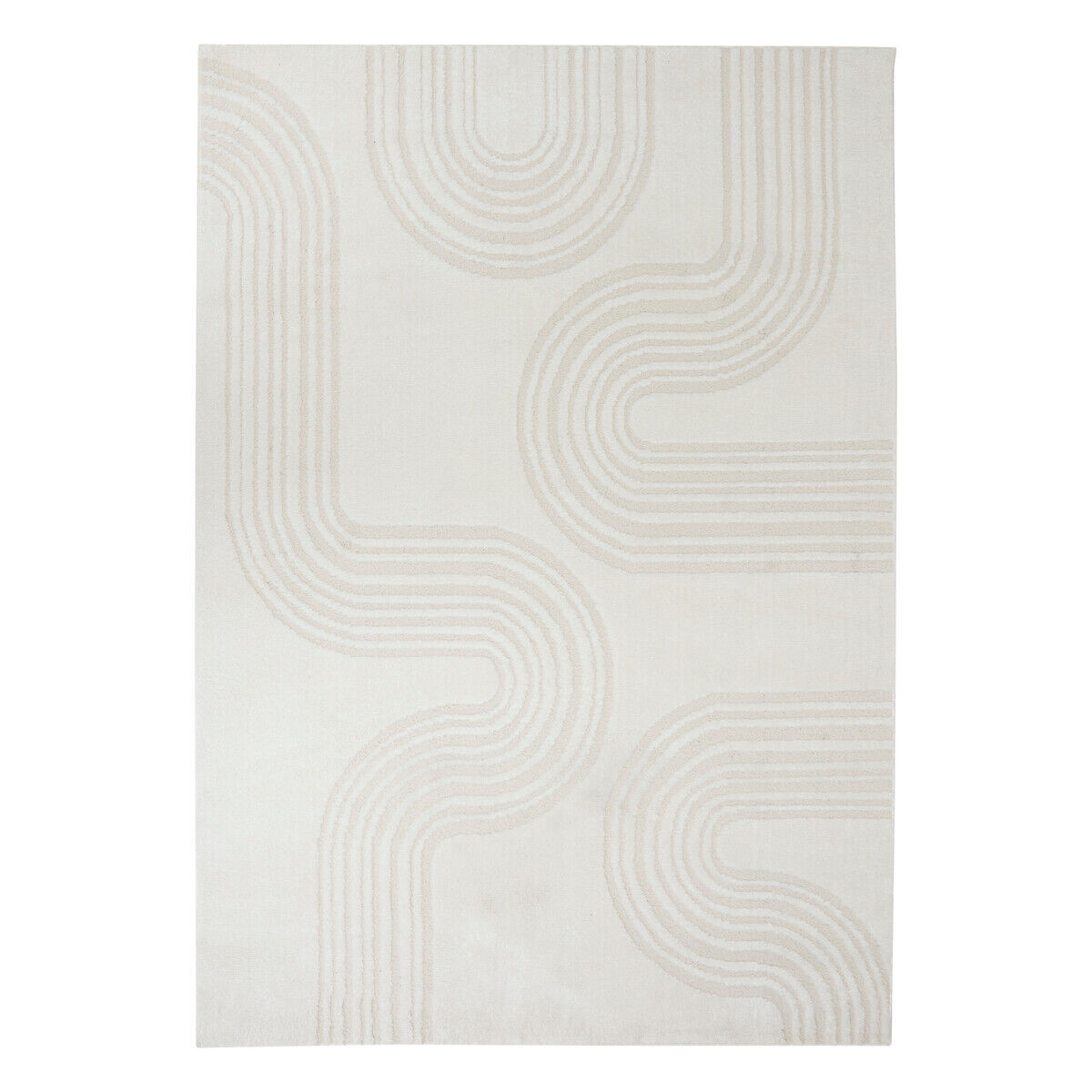 Tapete decorativo ANOAI branco 150x200cm, , large