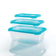 Juego 3 recipientes rectangulares