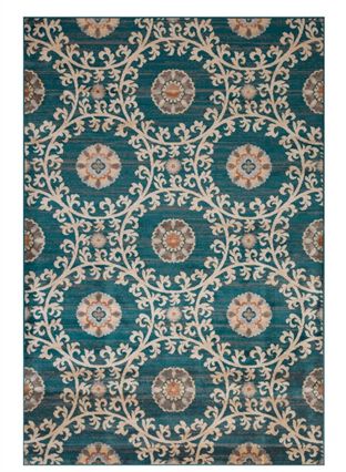 Tapete LENE azul 80x150cm, , large