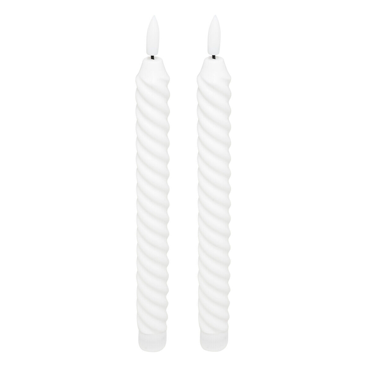 Conjunto de 2 velas TWIST ALOE 22cm led, , large