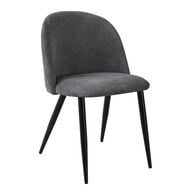 Silla ACCRA de tela gris